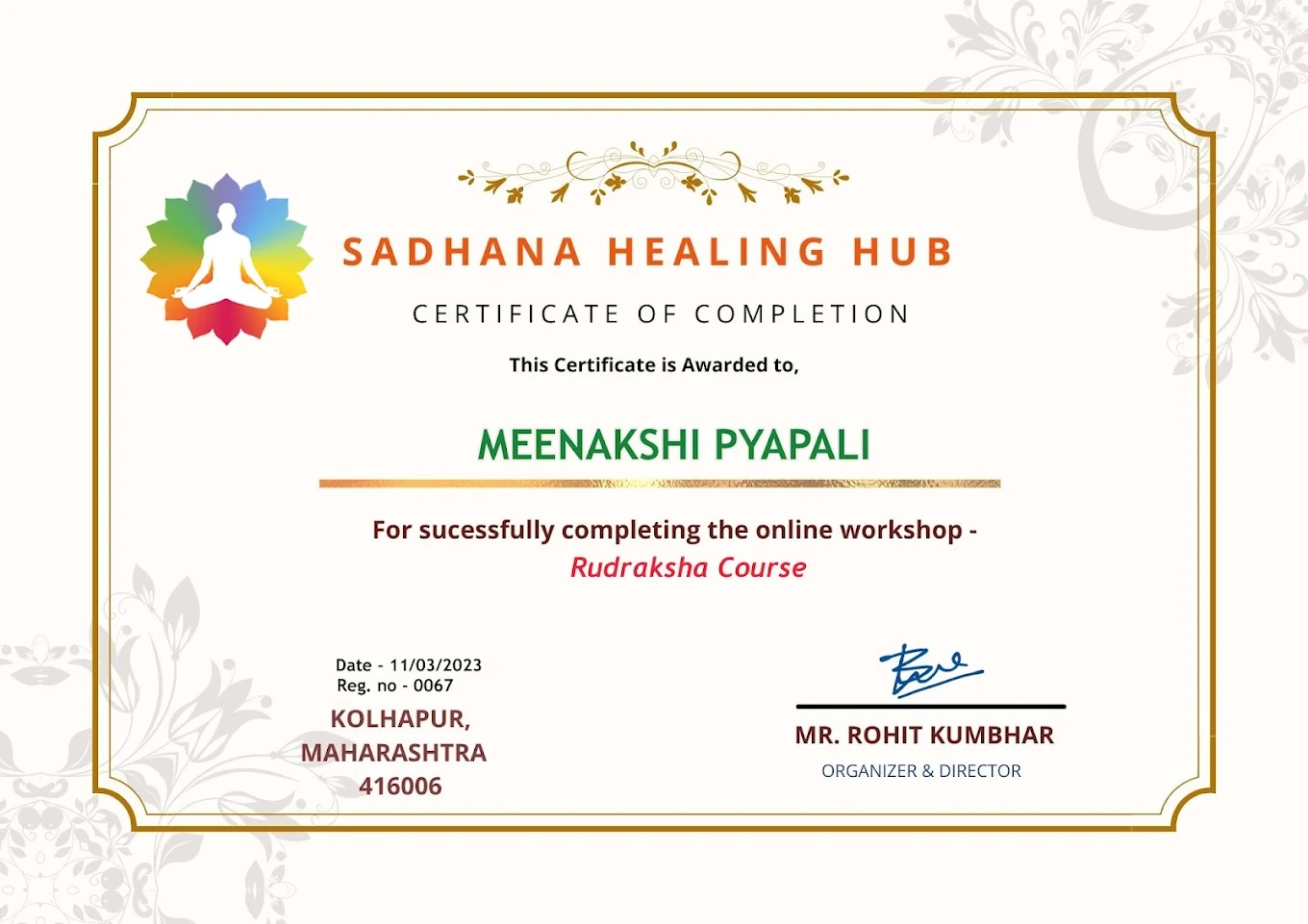 Yantra Mahima Course